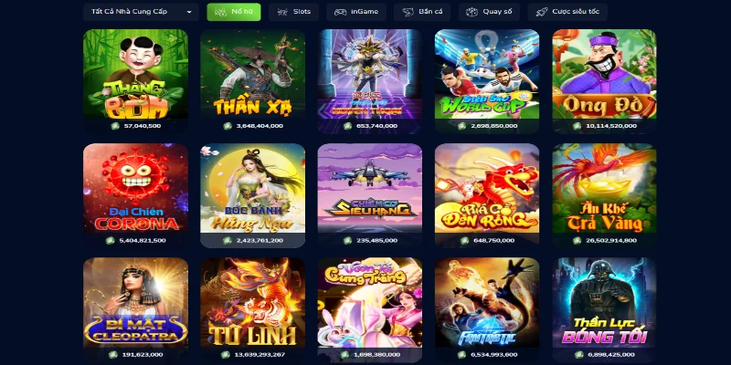 Bạt ngàn game Slot hay đang chờ “khai tiệc” tại nhà cái