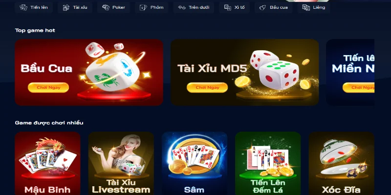 Game bai Zbet mang tới sự bùng nổ về đồ họa bắt mắt